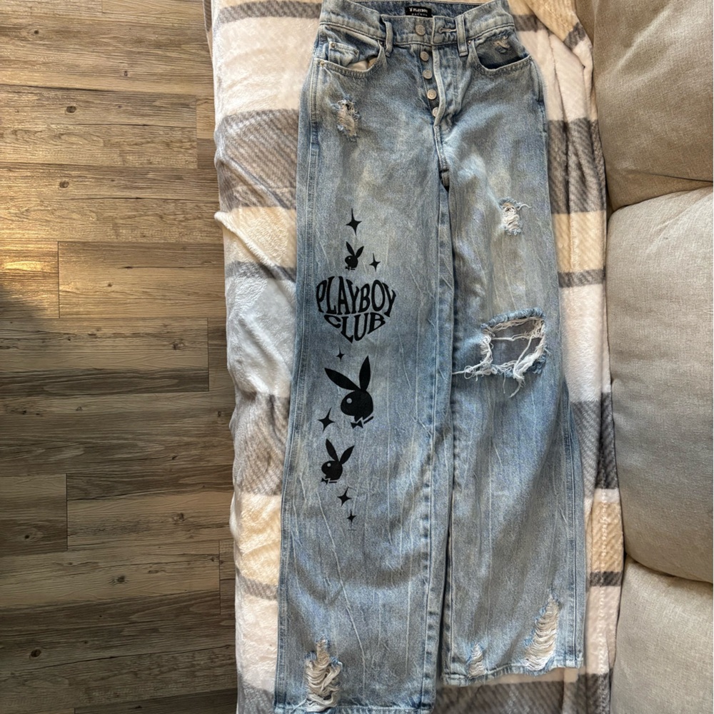 PLAYBOY Light Blue Denim Jeans